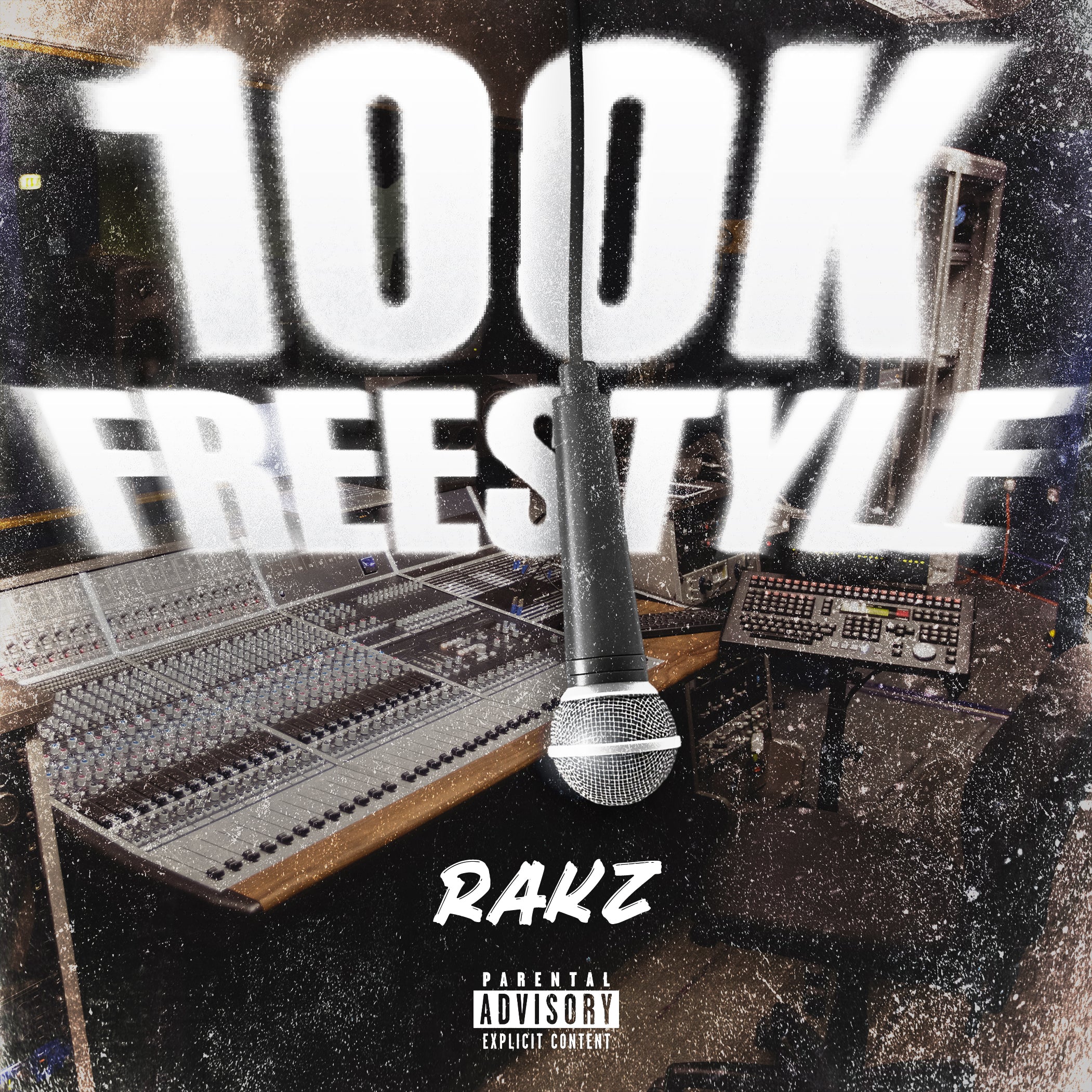 100k freestyle cover design