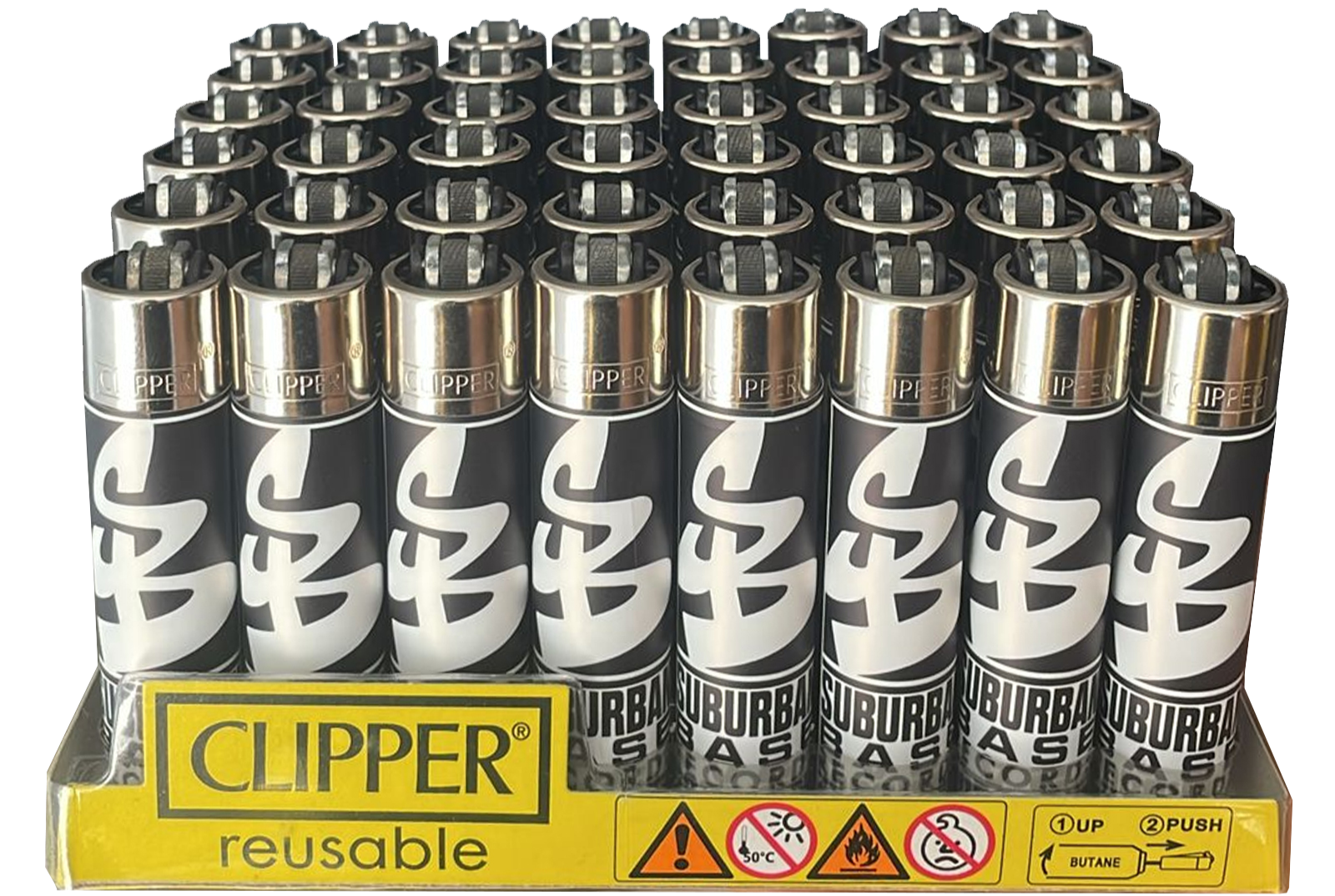 custom print clipper lighters