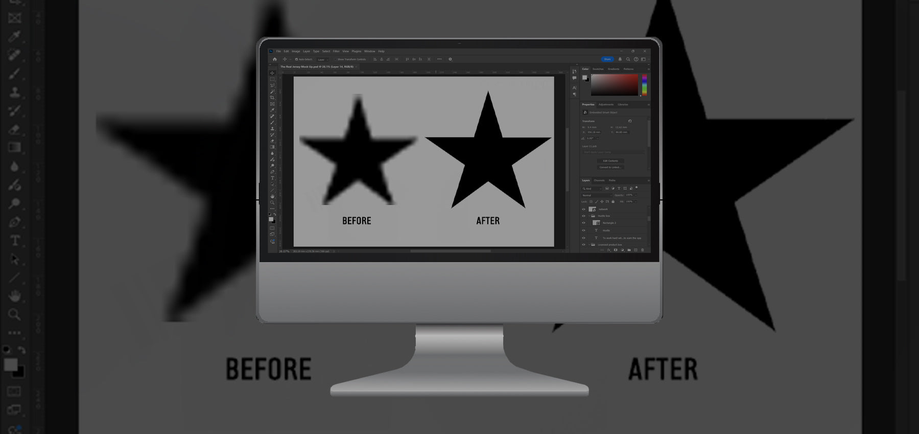 How to Fix a Blurry Logo or Image: With Photoshop or Illustrator