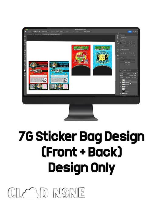 7G Sticker Bag Design (Choose Your Budget) - CloudNine