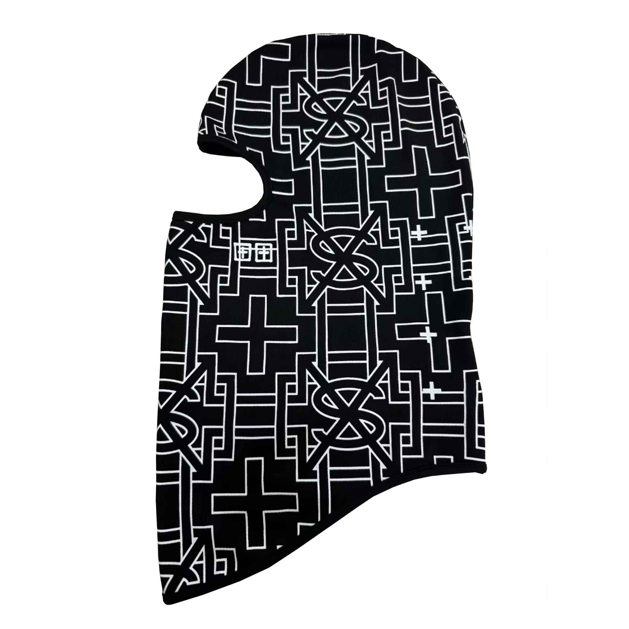 Custom balaclava personalised black balaclava for winter sports and outdoor protection