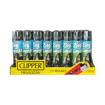 Clipper-Feuerzeuge mit individuellem Aufkleberetikett (40er-Pack)