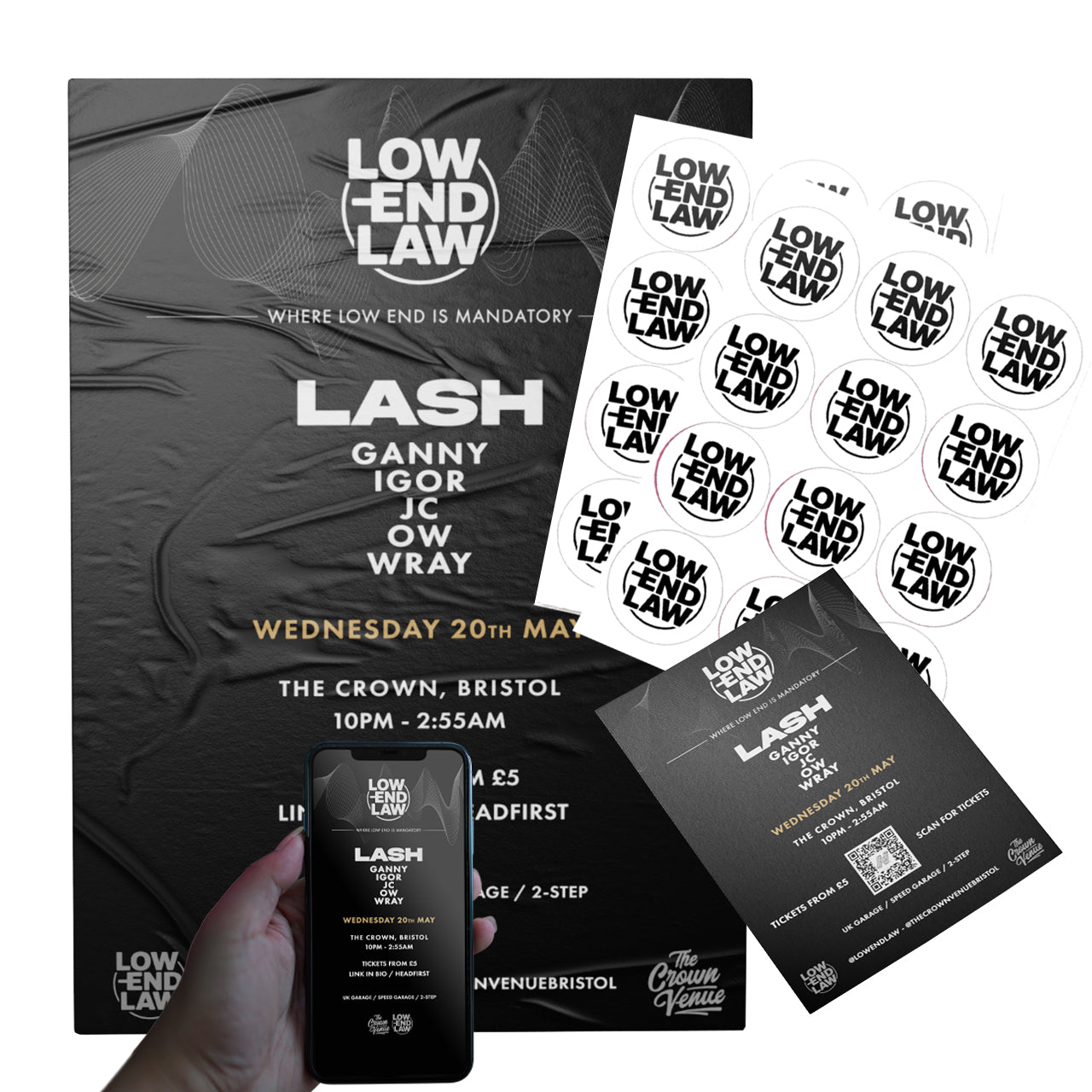 Event advertising and printing services for posters, flyers, banners and signage, helping promote events, increase visibility, event design and printing