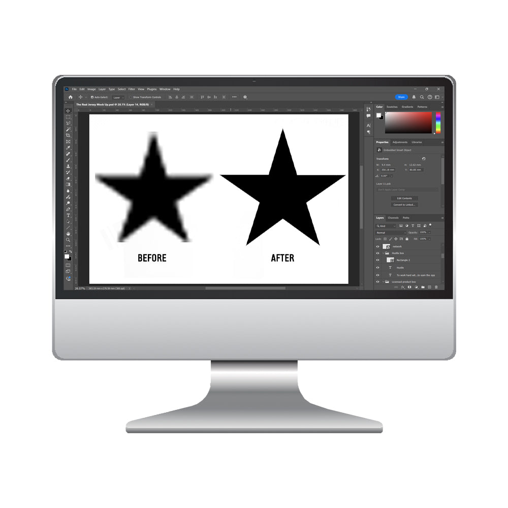 Fix Blurry Logo | Professional Design Service