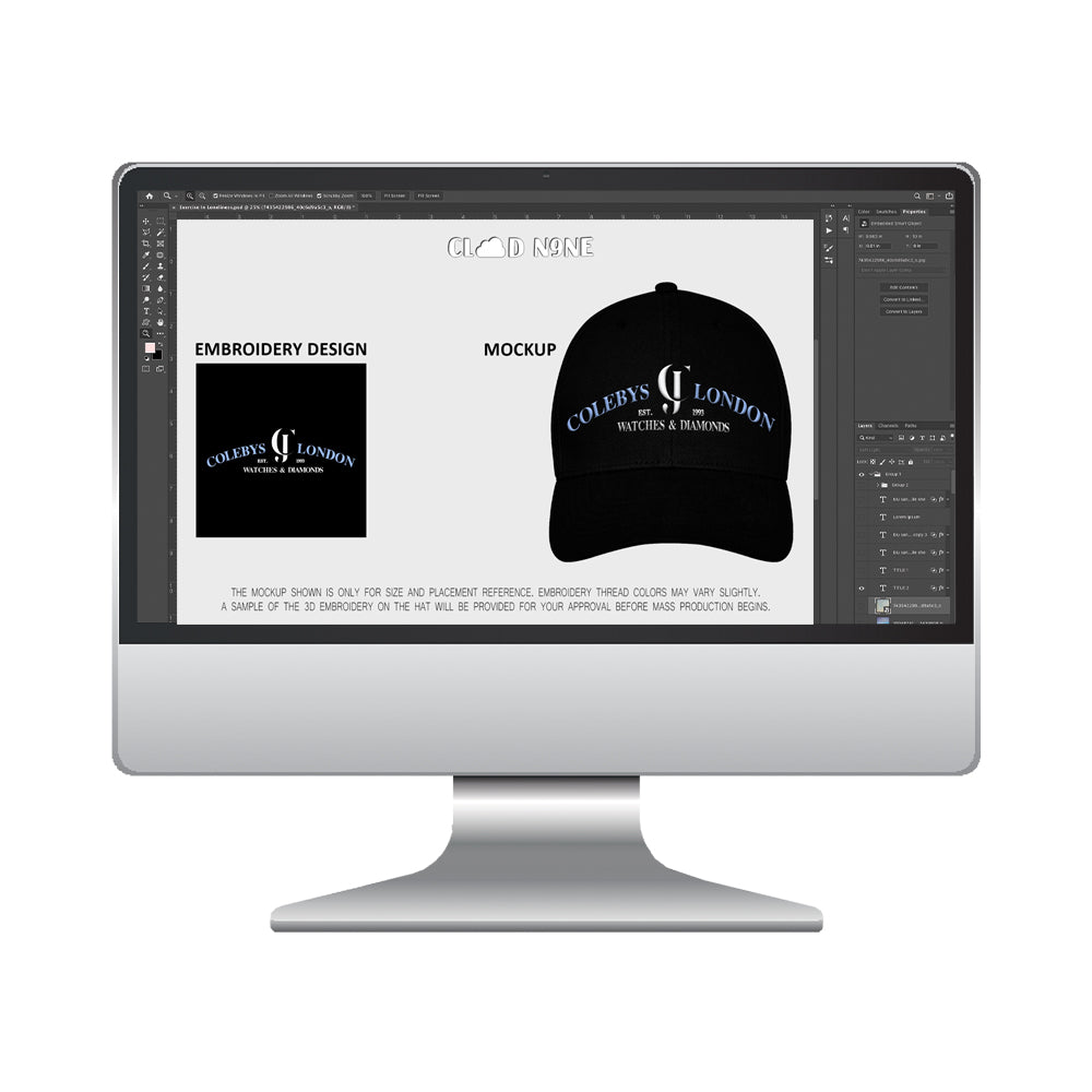 Custom Embroidered Cap | Custom Design