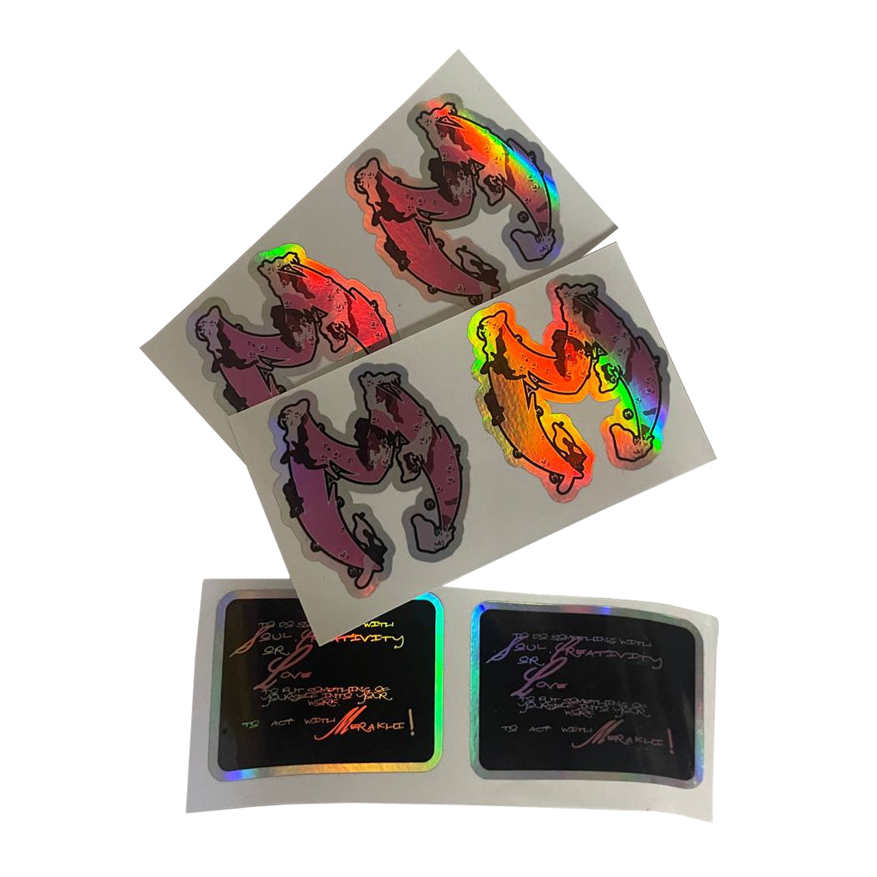 custom holographic stickers