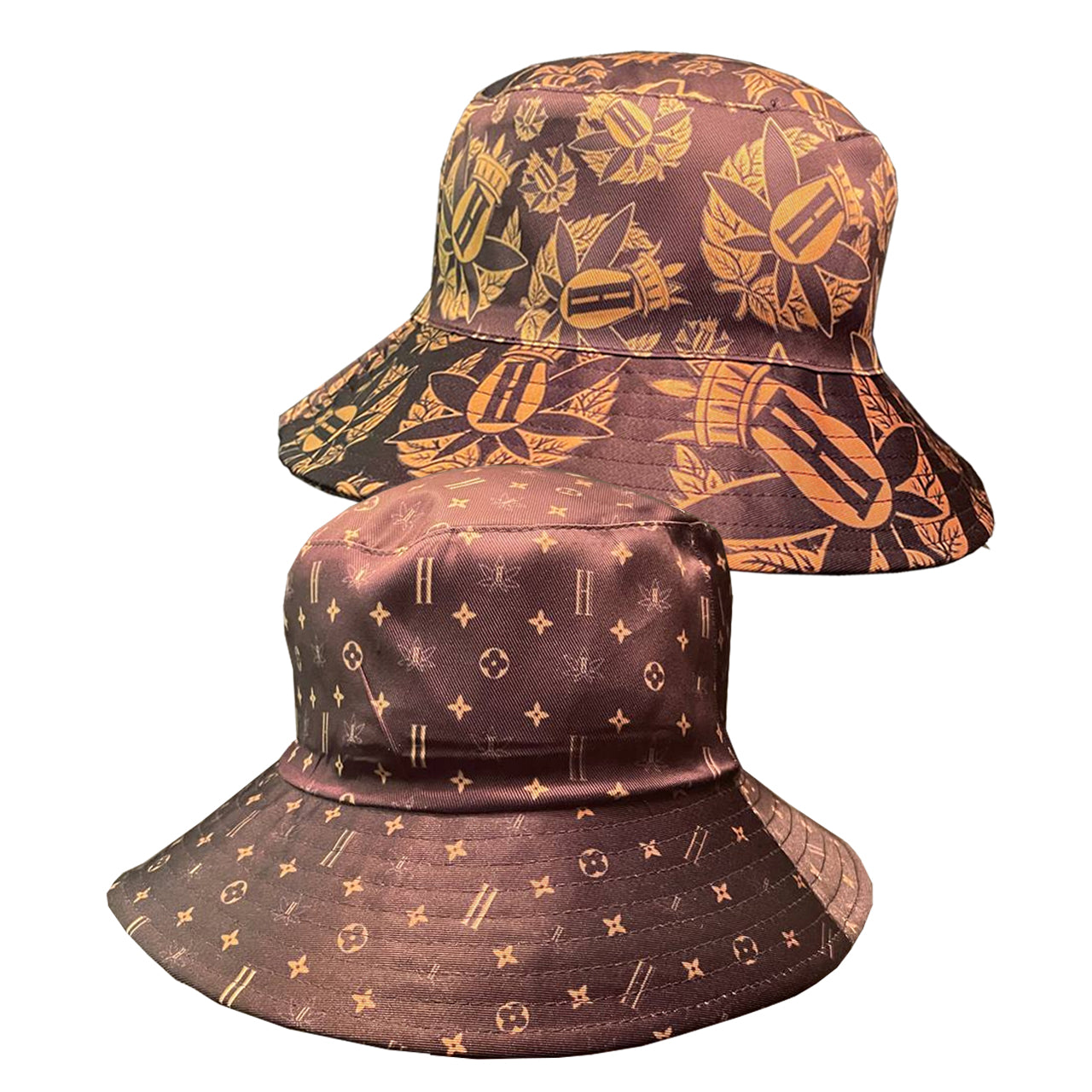 custom reversible bucket hat