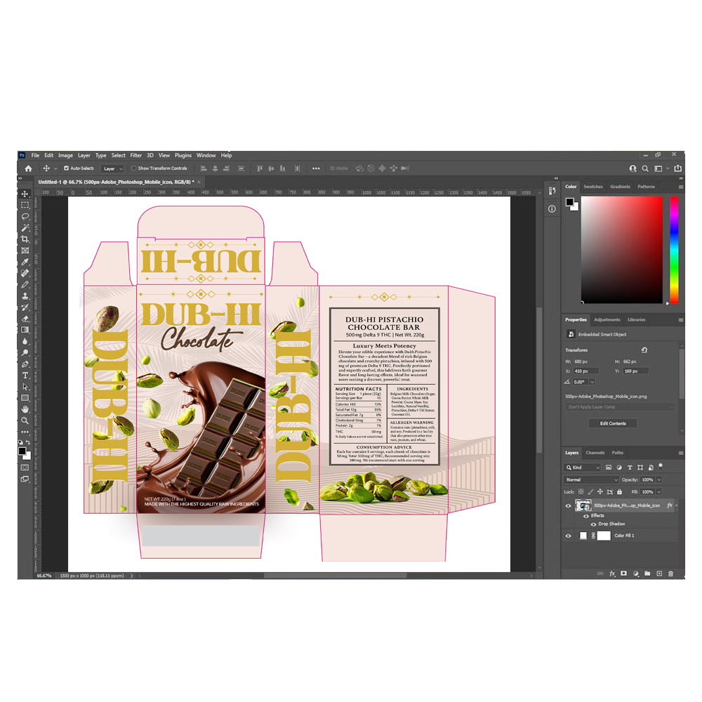 design custom chocolate bar packaging