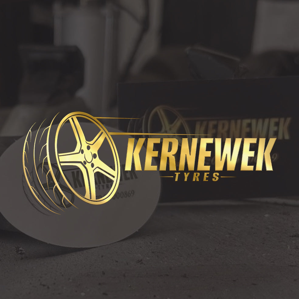 tyre garage logo design 