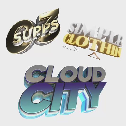 Animated 3D Logo Video