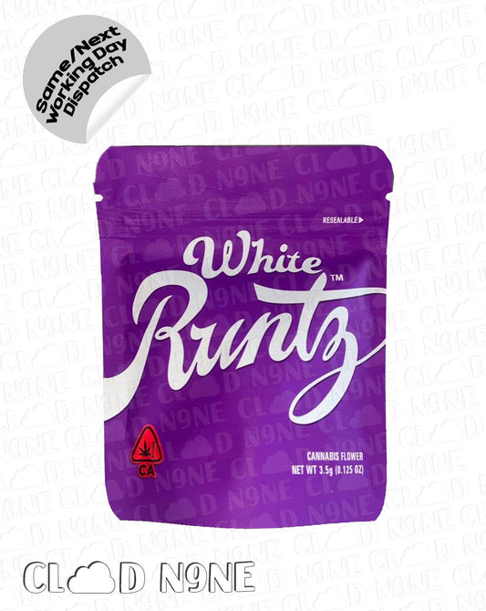 White Runtz - 3.5G Mylar Bag - CloudNine