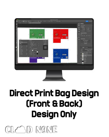 3.5G Direct Print Bag Design (Choose Your Budget) - CloudNine